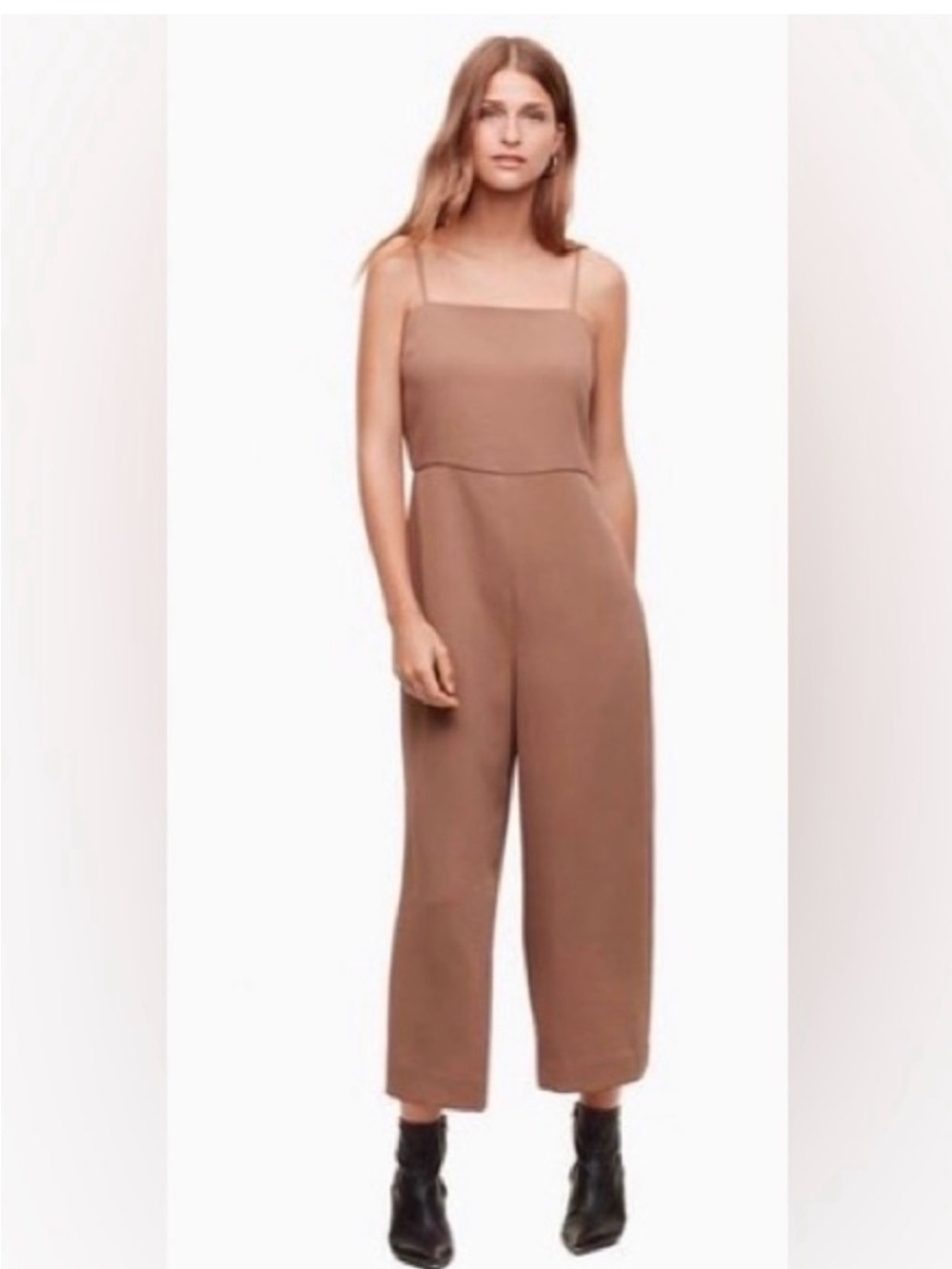 Aritzia Babaton Esteban Jumpsuit in Nutmeg - Size 8